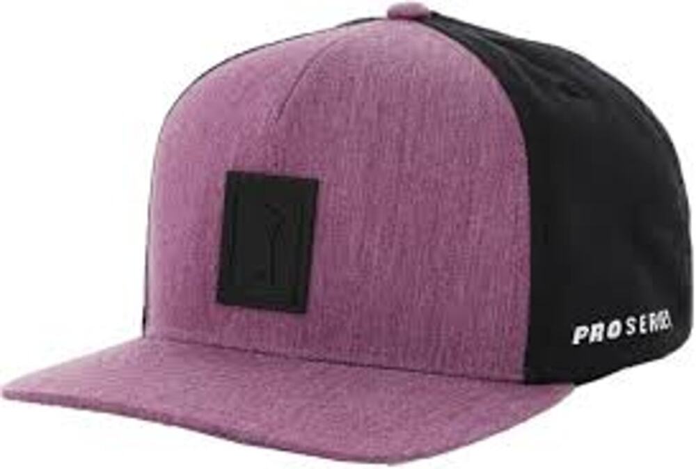PGA TOUR Unisex Stableford Patch Logo Two Tone Adjustable Snapback Hat-NWT